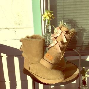 UGG women’s Bailey Bow II Boot in Arroyo